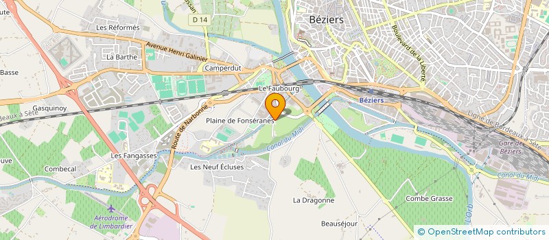 localisation de l'entreprise L&M CONCIERGERIE HOME SITTER  BEZIERS