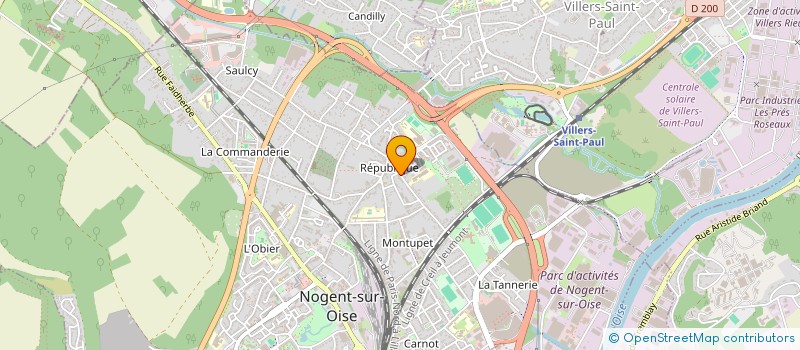 localisation de l'entreprise L M CONSTRUCTIONS 60  NOGENT-SUR-OISE