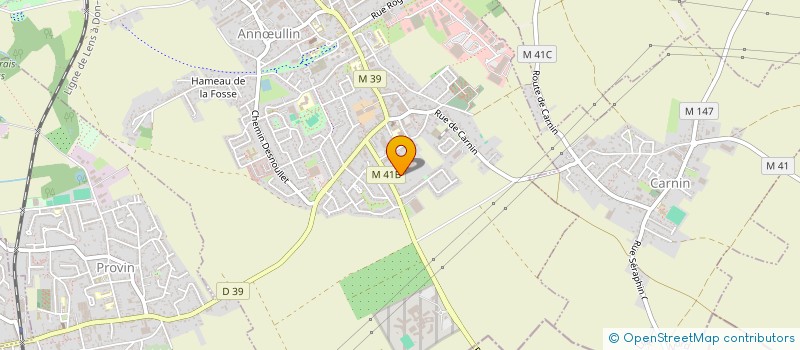 localisation de l'entreprise L.M.D. IMMO  ANNULLIN