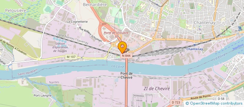 localisation de l'entreprise L.M.D. INVESTISSEMENT à NANTES