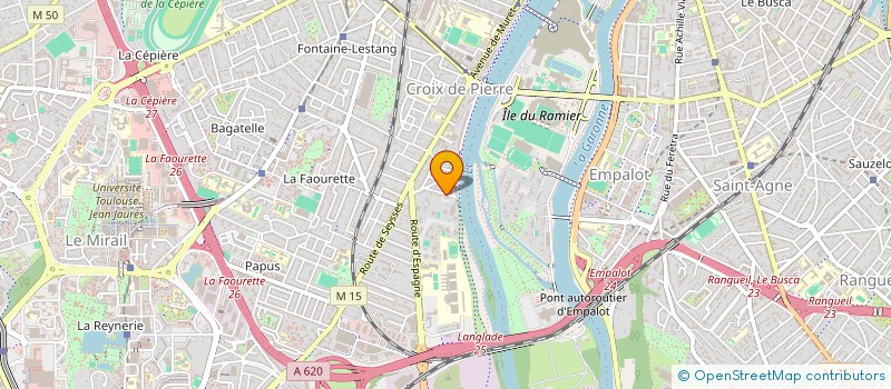 localisation de l'entreprise L.M.D MAINTENANCE à TOULOUSE