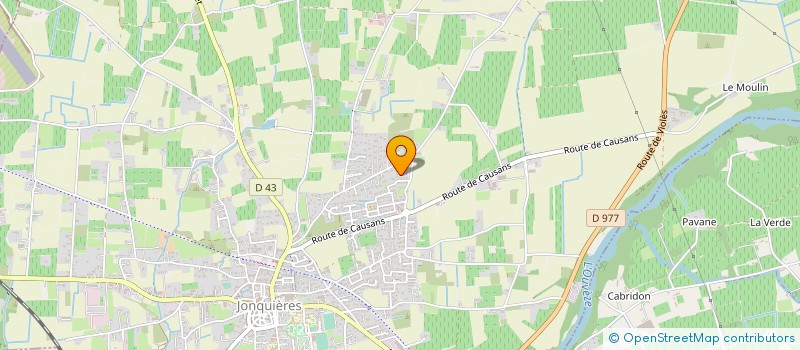 localisation de l'entreprise L.M.D. MULTISERVICES à JONQUIERES