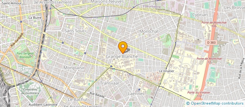 localisation de l'entreprise L M DIFFUSION à LYON
