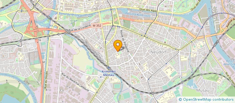localisation de l'entreprise L&M DISTRIBUTION à STRASBOURG
