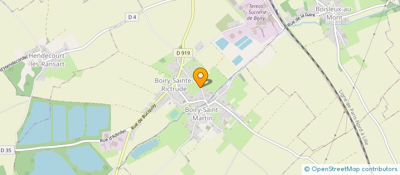 localisation de l'entreprise L.M.E.C. à BOIRY-SAINTE-RICTRUDE