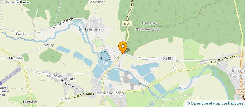 localisation de l'entreprise L.M.E.M à BELHOMERT-GUEHOUVILLE