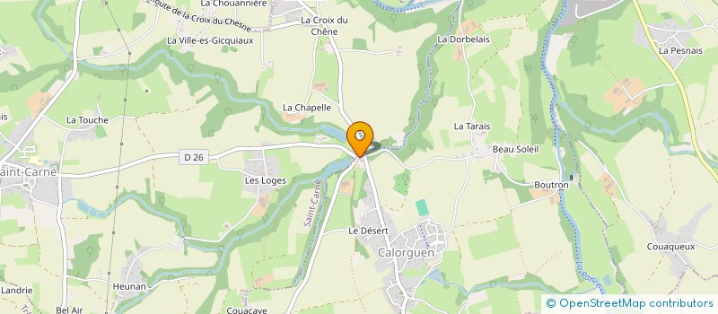 localisation de l'entreprise L.M. EDITIONS PRO-COM  SAINT-CARNE