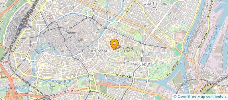 localisation de l'entreprise L&M FERREIRA  STRASBOURG
