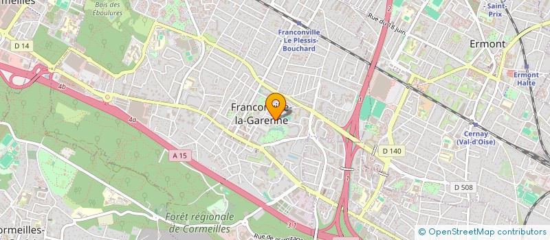 localisation de l'entreprise L.M.G.A MAT BAT  FRANCONVILLE