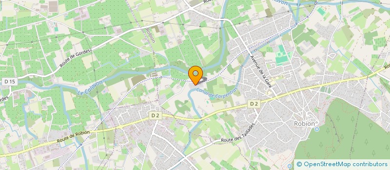 localisation de l'entreprise L.M.IMMOBILIER à ROBION