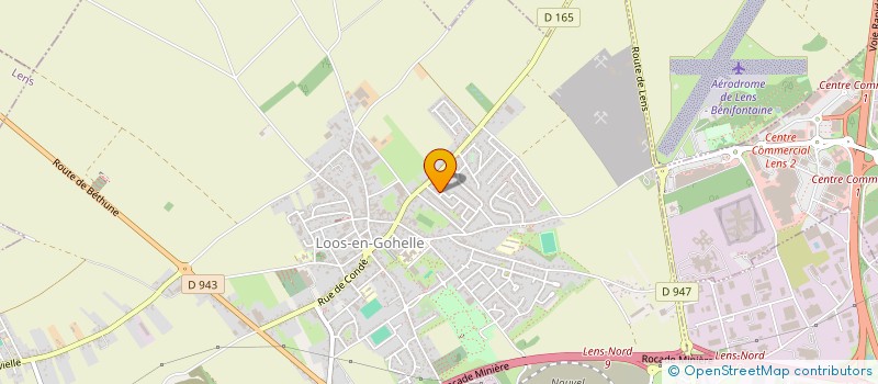 localisation de l'entreprise L.M IMMOBILIER  LOOS-EN-GOHELLE