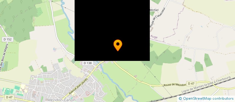 localisation de l'entreprise L&M INVEST  MEZIDON VALLEE D'AUGE