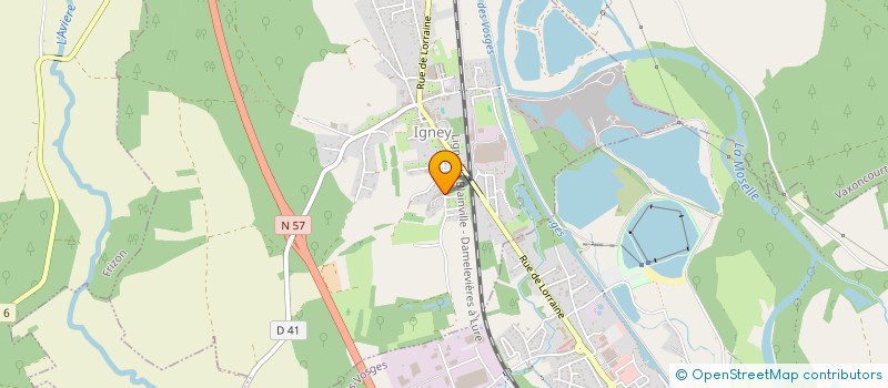 localisation de l'entreprise L&M INVESTISSEMENT  IGNEY