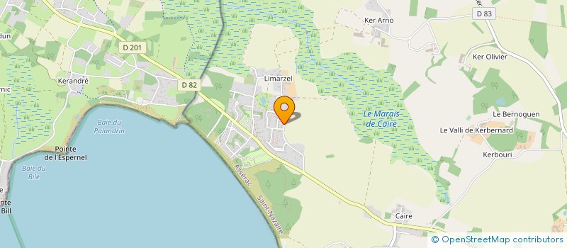 localisation de l'entreprise L.M.J. IMMO  ASSERAC