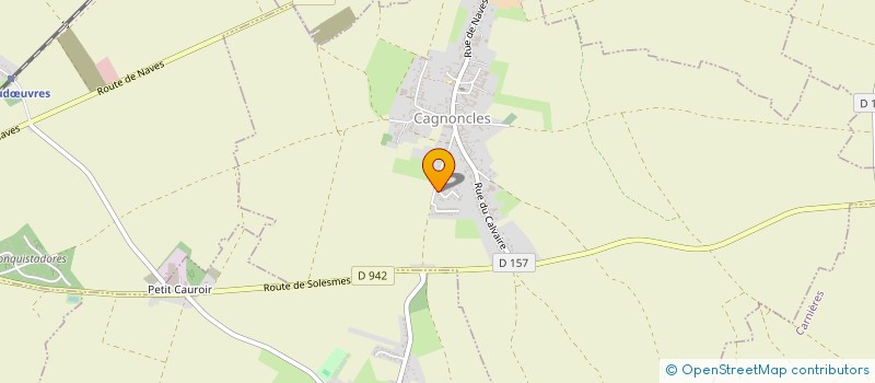 localisation de l'entreprise L.M.K.  CAGNONCLES