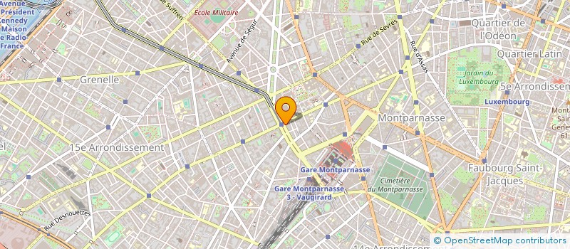 localisation de l'entreprise L.M.K. SERVICE  PARIS