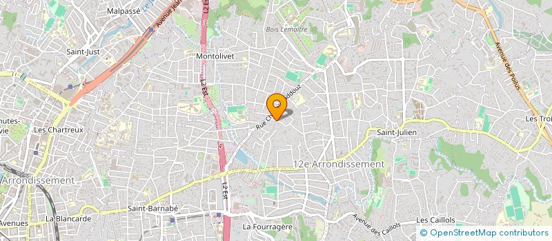 localisation de l'entreprise L M L à MARSEILLE 12EME