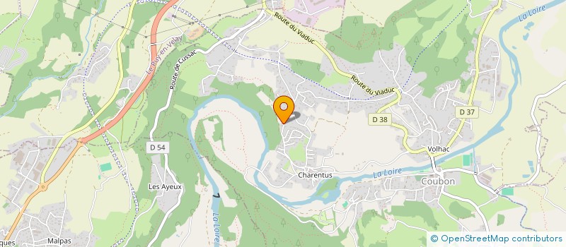 localisation de l'entreprise L.M.L ALIMENTATION ANIMALE  ARSAC-EN-VELAY