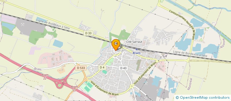 localisation de l'entreprise L.M. LOC  VILLESISCLE