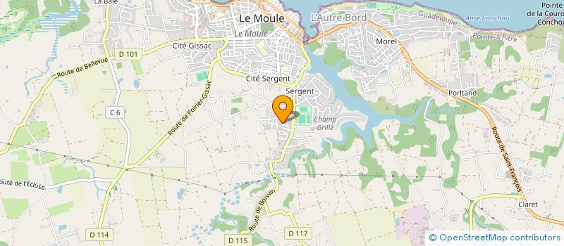 localisation de l'entreprise L&M LOC à LE MOULE