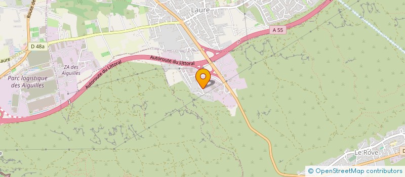 localisation de l'entreprise L.M.MAS  LE ROVE