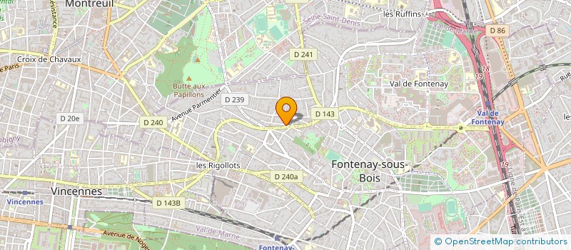 localisation de l'entreprise L M N C O FRANCE à FONTENAY-SOUS-BOIS