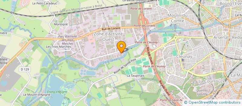 localisation de l'entreprise L.M.O.C.C CONSTRUCTIONS  RENNES