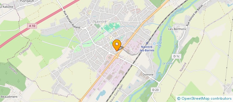 localisation de l'entreprise L.M.O. OUEST  NAINTRE