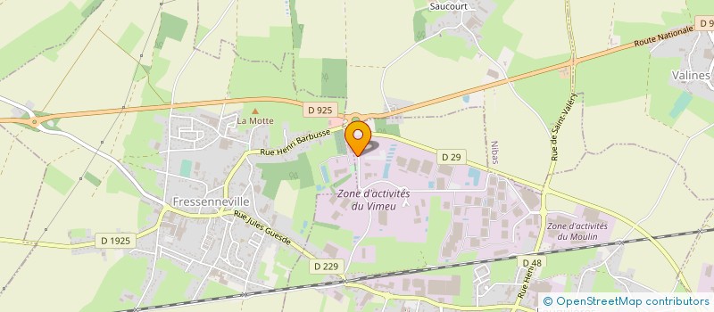 localisation de l'entreprise L.M.P. BATIMENT  ERCOURT