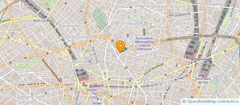 localisation de l'entreprise L.M.P CREATION à PARIS