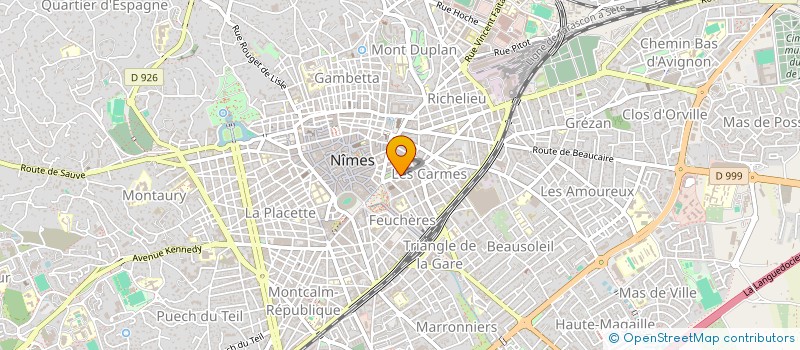 localisation de l'entreprise L.M.P.ET A à NIMES