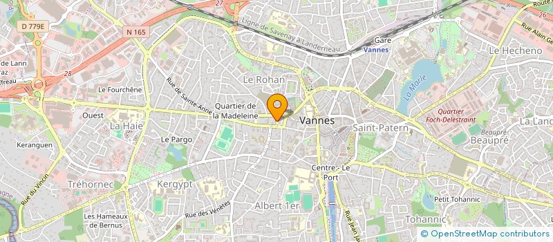 localisation de l'entreprise L.M.PASSEPORT POUR L'EUROPE à VANNES