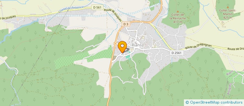 localisation de l'entreprise L&M PAYSAGE  RIANS