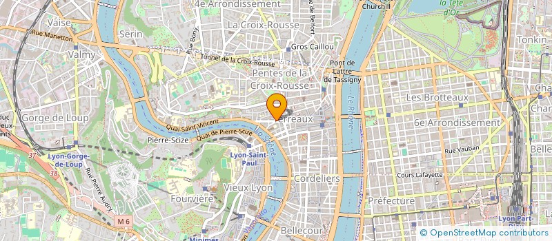 localisation de l'entreprise L M R à LYON