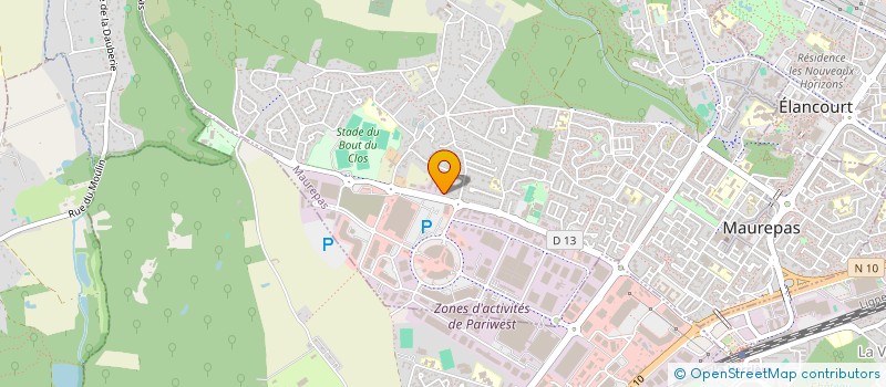 localisation de l'entreprise L M S à MAUREPAS