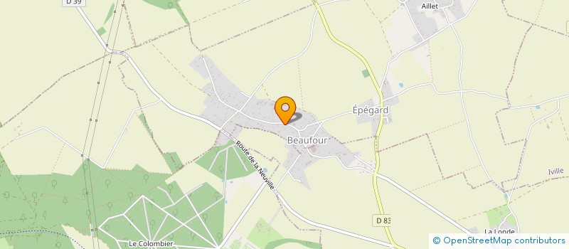 localisation de l'entreprise L.M.S. à EPEGARD