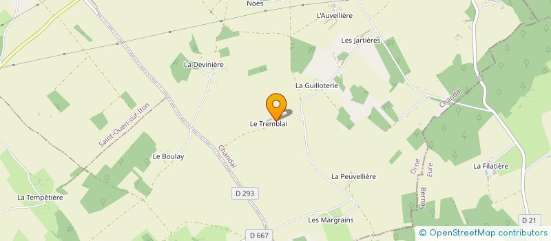 localisation de l'entreprise L M S à SAINT-MICHEL-TUBOEUF