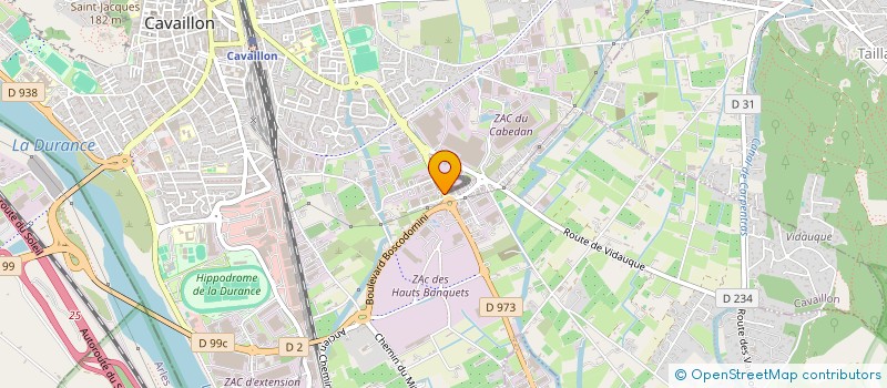 localisation de l'entreprise L.M.S. PROVENCE  CAVAILLON