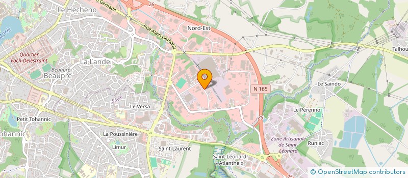 localisation de l'entreprise L.M.S. REVETEMENTS à VANNES