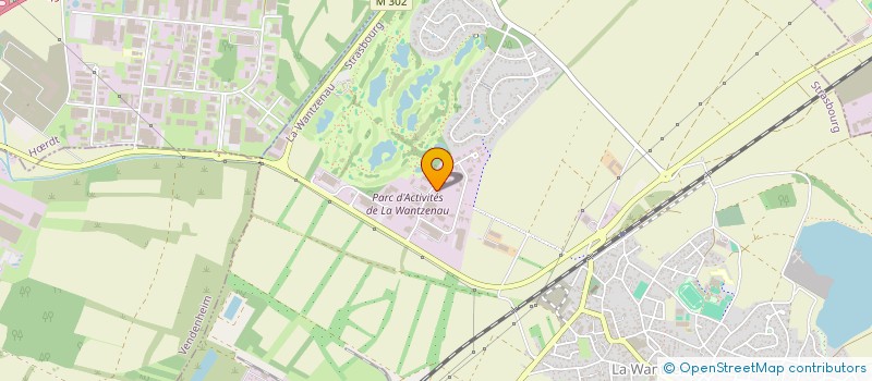 localisation de l'entreprise L.M SANTE  LA WANTZENAU