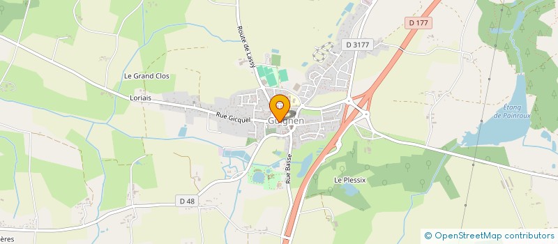 localisation de l'entreprise L'M SE FAIRE BELLE  GUIGNEN