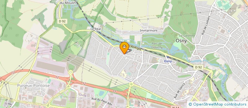 localisation de l'entreprise L&M SERVICES  OSNY