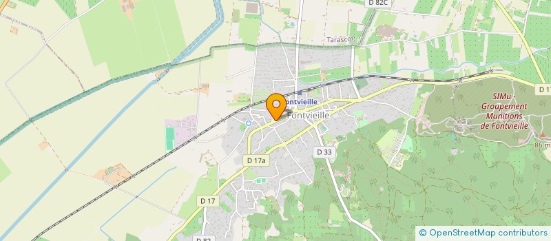 localisation de l'entreprise L.M.SUD  FONTVIEILLE