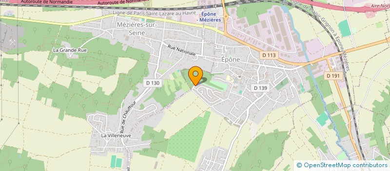 localisation de l'entreprise L.M.T.  EPONE