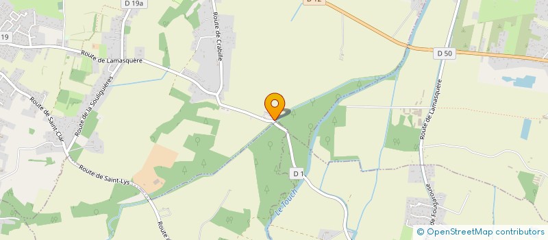 localisation de l'entreprise L.M.T  SAINT-LYS