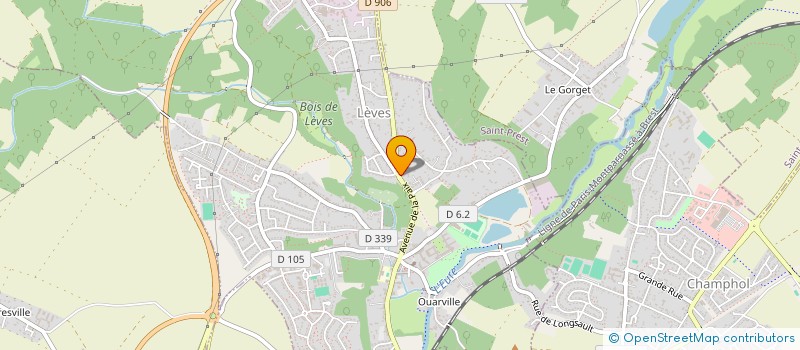 localisation de l'entreprise L.M.T. à LEVES