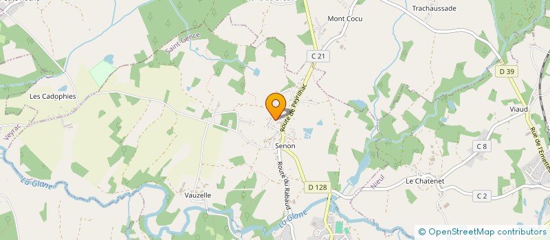 localisation de l'entreprise L M T  SAINT-GENCE