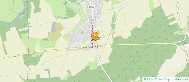 localisation de l'entreprise L.M.T.A à AMIGNY-ROUY