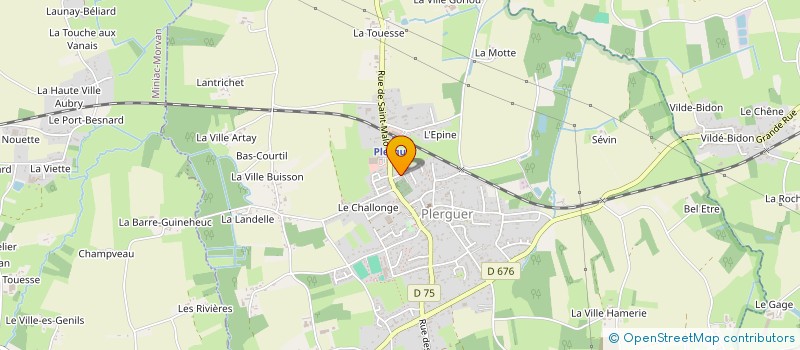 localisation de l'entreprise L M T P  LE TRONCHET