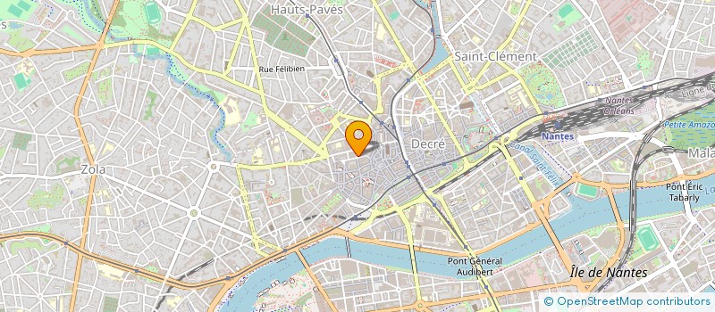 localisation de l'entreprise L MAISON H LE CORRE J ROSSINYOL AVOCATS à NANTES
